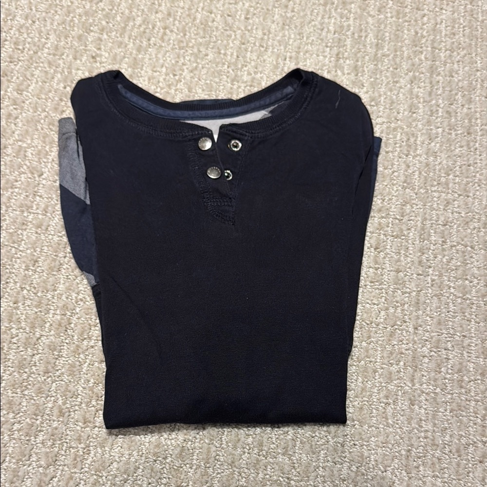 Burberry Navy Henley dress